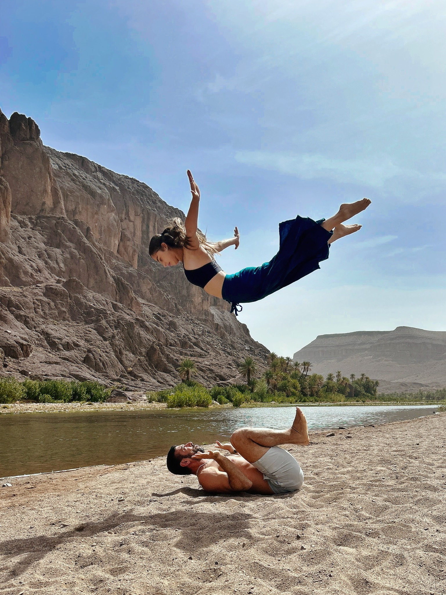 AcroYoga community event
